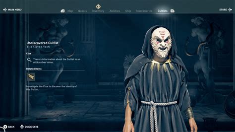 Assassins Creed Odyssey Cultists All Of The Cult Of Kosmos Identities