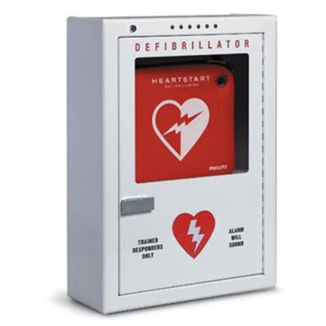 Wall Surface Philips Heartstart Aed Cabinet Cardiac Life Products