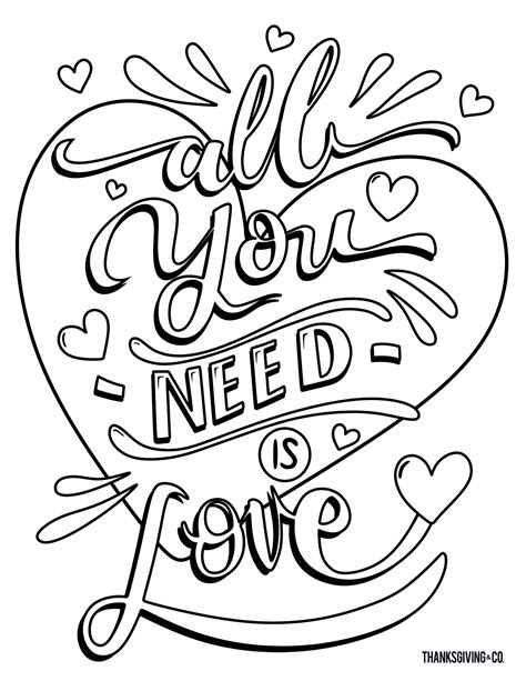 4 Free Adult Coloring Pages For Valentines Day That Will