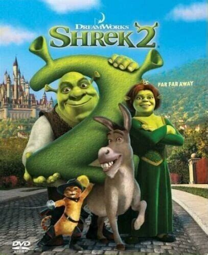 Shrek 2 Dvd 2004 Mike Myers Eddie Murphy Cameron Diaz