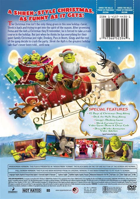 Shrek The Halls Dvd Review