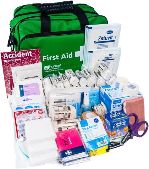 Big First Aid Kit In Green Holdall Uk Health And Personal Care