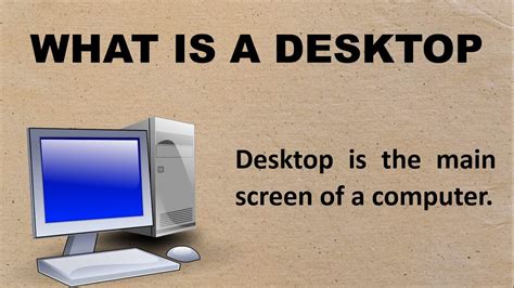 What Is Desktop For Class 1 Class 2 Class 3 Few Lines On Desktop