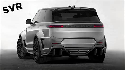 New Range Rover Sport Svr 2023 First Look Youtube