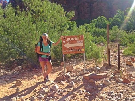 Hiking To Havasu Falls Girl On A Hike