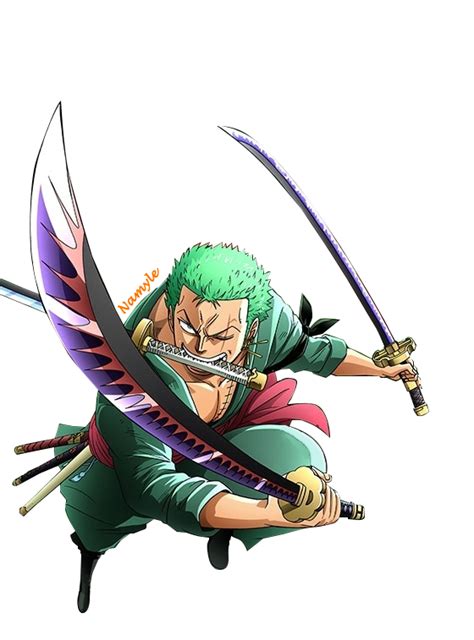 Free Download Render Zoro One Piece Transparent Background Png Images And Photos Finder