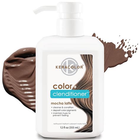 Keracolor Clenditioner Mocha Latte Hair Dye Semi Permanent Hair Color Depositing