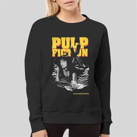 Pulp Fiction Mia Wallace Shirt Hotter Tees