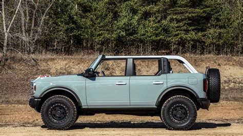 2022 Ford Bronco Wildtrack Four Door With Soft Top Confirmed
