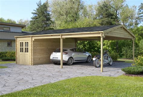 Ratings, based on 1129 reviews. C-Carport double garage XXL 8 x 6 m, - Log Cabins, Sheds ...