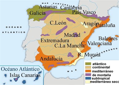 Climas En España