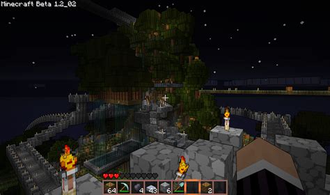 A Shot Of My Server With Linecraft Texture Pack And Yourselfs Glsl