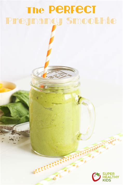 It can be quite overwhelming for expectant mothers to keep track of all the stuff they aren't supposed to do. The Perfect Pregnancy Smoothie