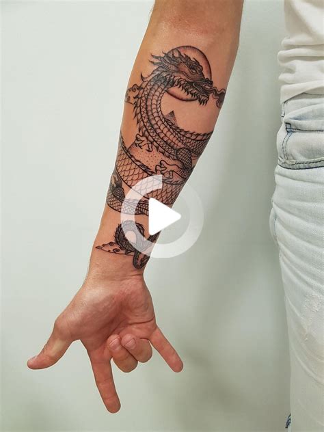 Check spelling or type a new query. #dragontattoo #drago | Wrap around wrist tattoos, Dragon ...