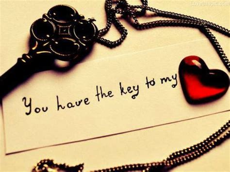 Key To My Heart Quotes And Sayings Key To My Heart Picture