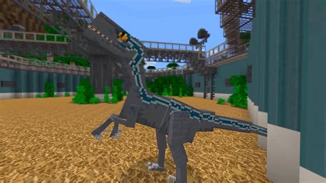 Novos Velociraptores Blue No Minecraft Jurassic World 4 Youtube