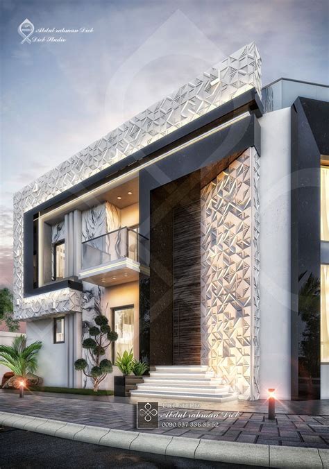 Luxury Modern Style Villa On Behance Luxury Villa Design Small House
