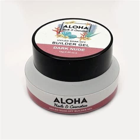 Soak Off Builder Gel G Aloha Nails Cosmetics Nude