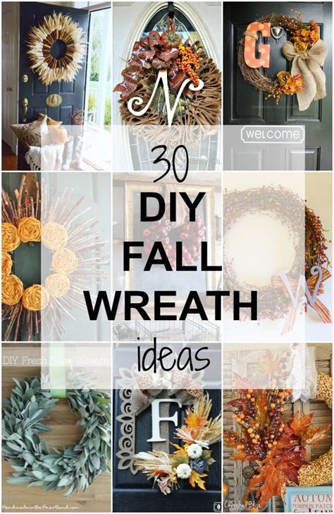30 Diy Fall Wreaths