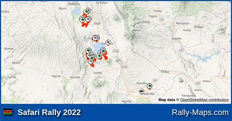 Maps Safari Rally 2022 Wrc Rally