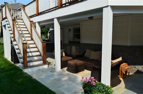 Love This Second Story Deck That Uses The Space Underneath Patio
