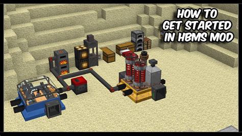 How To Get Started In Hbms Nuclear Tech Mod Hbms Mod Beginners Guide
