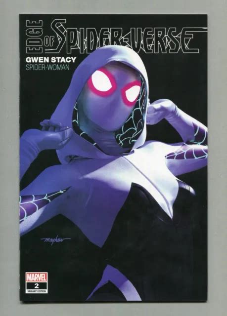 edge of spider verse gwen stacy 2 mike mayhew facsimile variant cover 2022 nm 21 25 picclick