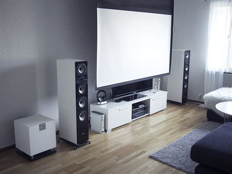 a-monochromatic-home-theater-home-theater-decor,-home-theater-seating,-home-theater-setup