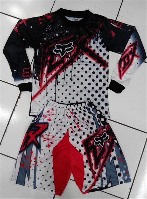 Maybe you would like to learn more about one of these? Jual BAJU KAOS SEPEDA MOTOR CROSS ANAK ANAK FOX HITAM ...