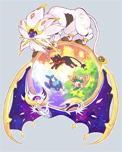 Solgaleo And Lunala Wallpapers Wallpaper Cave