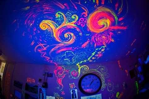 Glow In The Dark Paint Kids Room I Love To Do These Types Of Murals