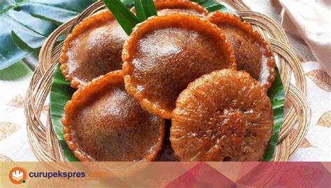 Resep Kue Tradisonal Cucur Gula Merah Bersarang