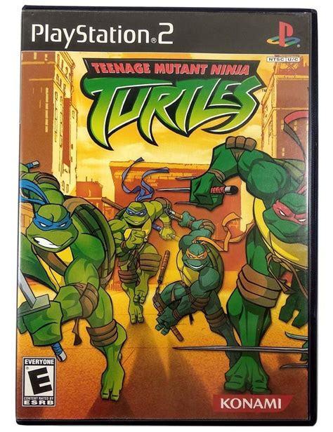 Teenage Mutant Ninja Turtles Ps2 Videojuegos