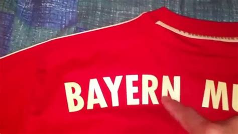 How To Spot A Fake Soccer Jersey On Ebay Bayern Munich Youtube