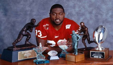 Ron Dayne 2013 College Football Hall Of Fame ~j Badger Football