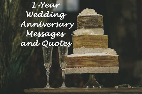 1 Year Wedding Anniversary Messages And Quotes Holidappy