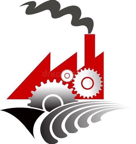 Factory Logo Stock Illustration Illustration Of Clip 15299450