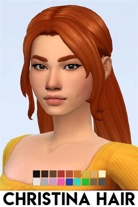 Imvikai Is Creating Sims 4 Custom Content Patreon Sims Sims Hair