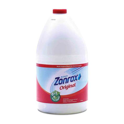 Zonrox Bleach Original 1gal All Day Supermarket