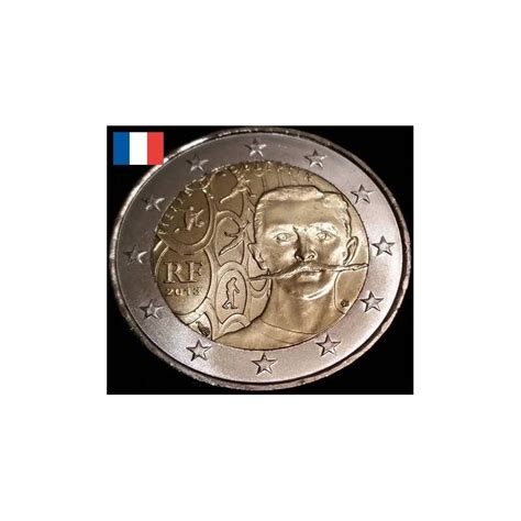 2 Euros Commémorative France 2013 Pierre De Coubertin Piece De Monnaie