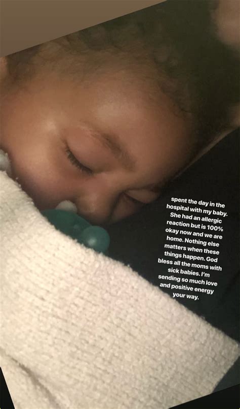 Kylie Jenner S Daughter Stormi Is Okay After She Was Hospitalized For Allergic Reaction Photo