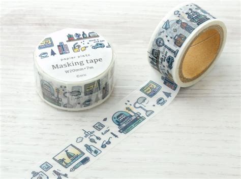 papier platz x eric one day masking tape yoseka stationery