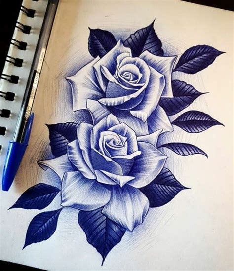 Pin By Daniel Russo On Arte Con Lapiz Rose Drawing Tattoo Flower