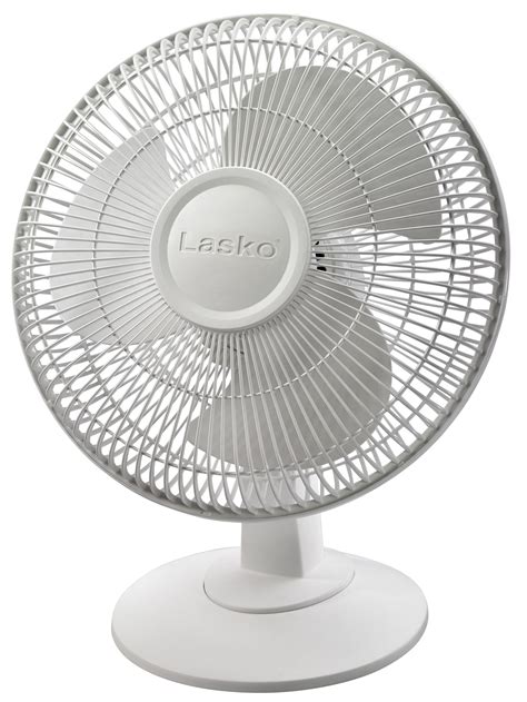 Lasko 12′ 3 Speed Oscillating Table Fan With Tilt Back 2012 White Home And Garden