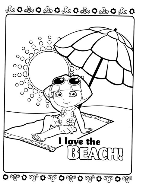 Download Dora 72 - Coloringcolor.com