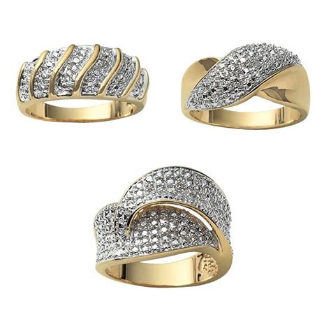 White, yellow & rose gold bridal set rings our stunning bridal sets come in varying shades of gold, so you can find a match for your bride's individual style. Pin on 90's-00's Hip hop fashion