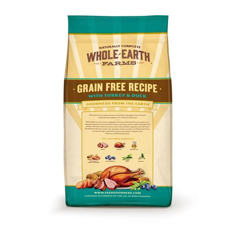 Merrick whole earth farms grain free hearty lamb stew canned dog food, 12.7 oz. Murdoch's - Whole Earth Farms - Grain Free Turkey and Duck ...