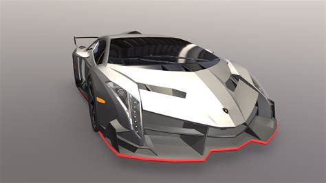 Lamborghini Veneno 3d Model By Ronald Tandazo Ronaldtandazo