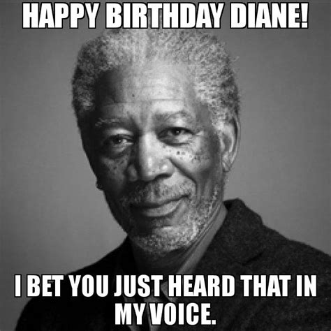 Happy Birthday Diane Meme Memeshappen