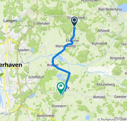 K Geestland Nach Buchenweg Schiffdo Cycling Route Bikemap